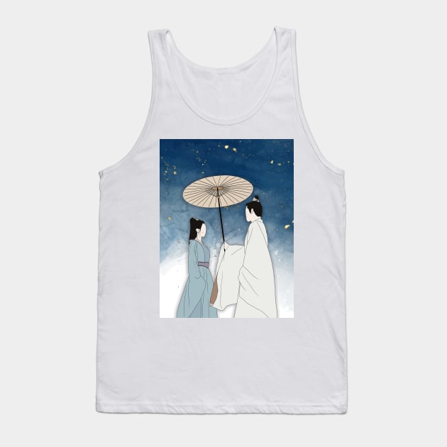 Hei Fengxi and Bai Fengxi Who Rules The World couple YangLu under umbrella Tank Top by LaartStudio